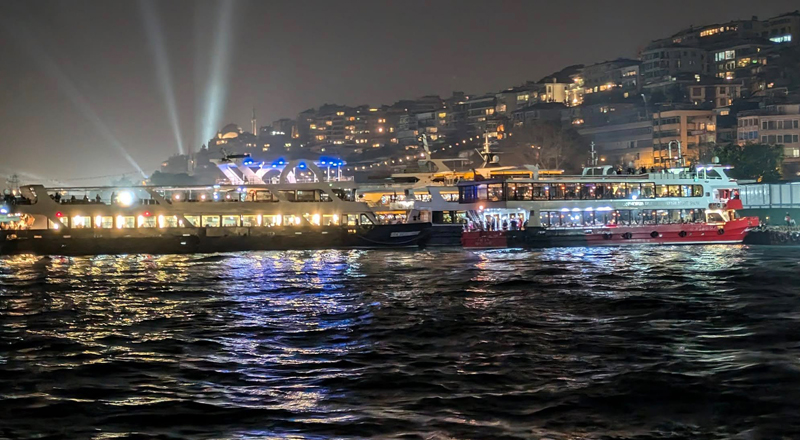 Modern Istanbul and The Bosphorus