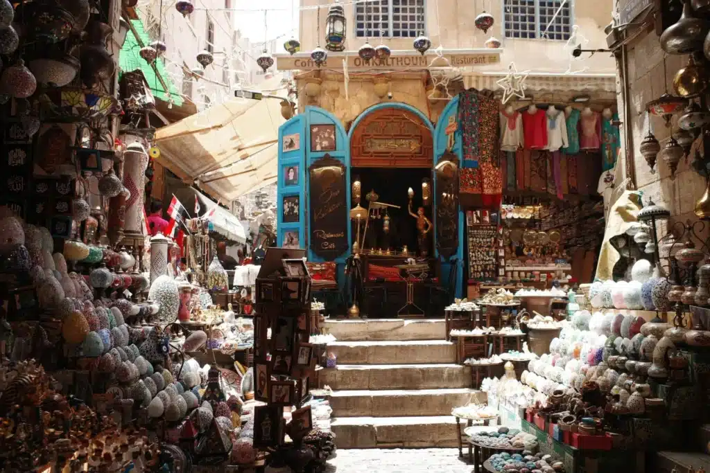 Khalili Bazaar in Cairo