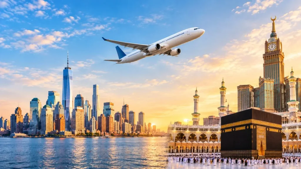 Flights from USA to Saudi Arabia